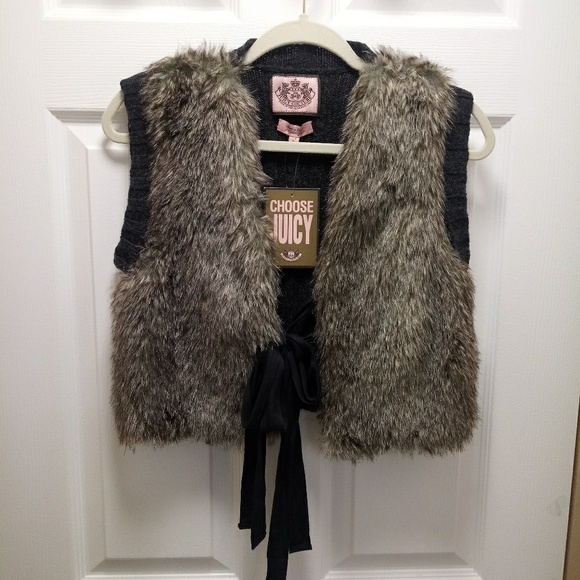 Juicy Couture Faux Fur Vest